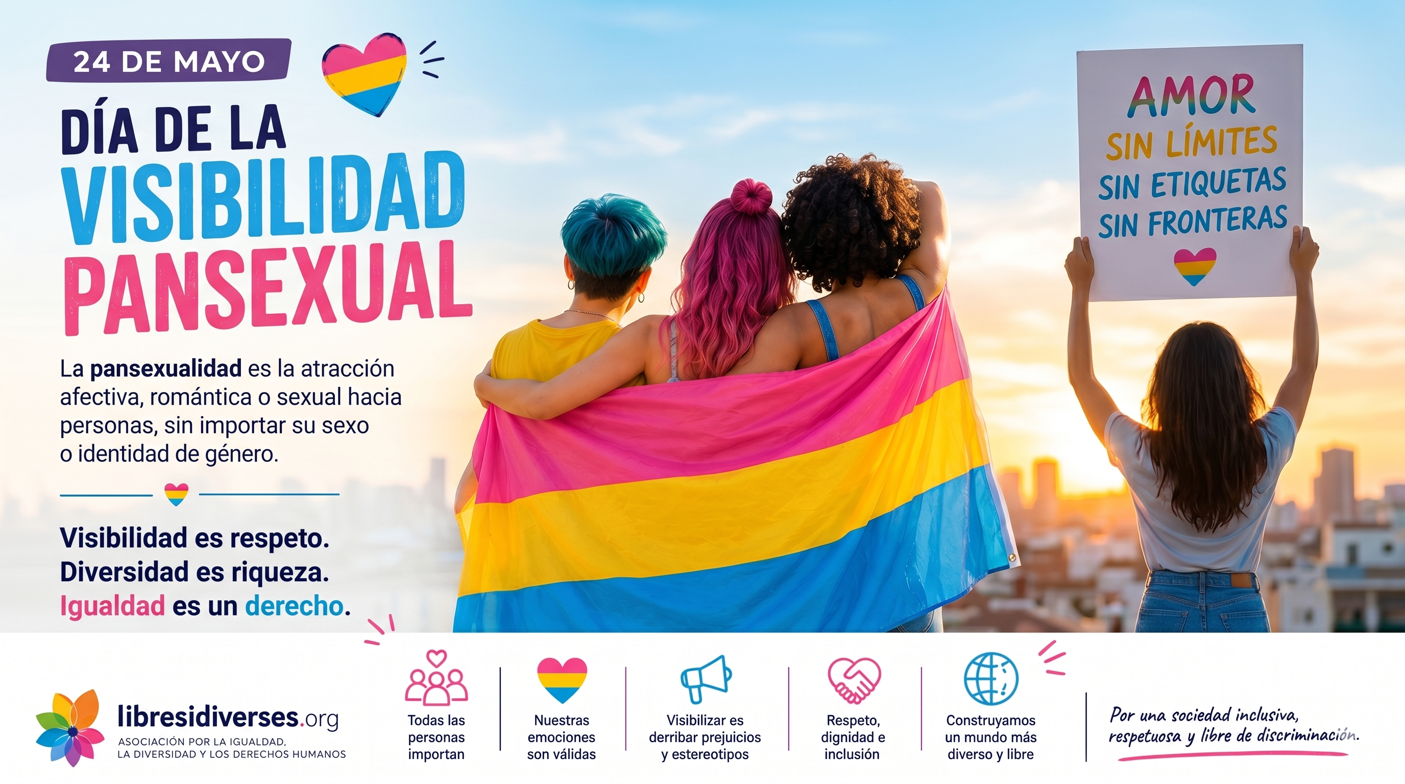 24 de mayo: Día de la Visibilidad Pansexual